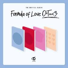 TWICE 3rd Album - Formula of Love - (Versión a escoger)